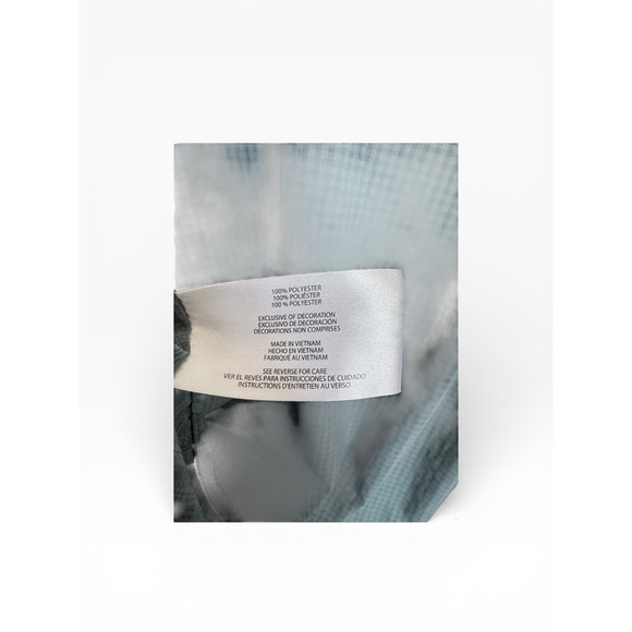 Orvis Short Sleeve Tech Shirt 2-pocketCollared Gray Subtle Checks Men's Size Med - Picture 5 of 5